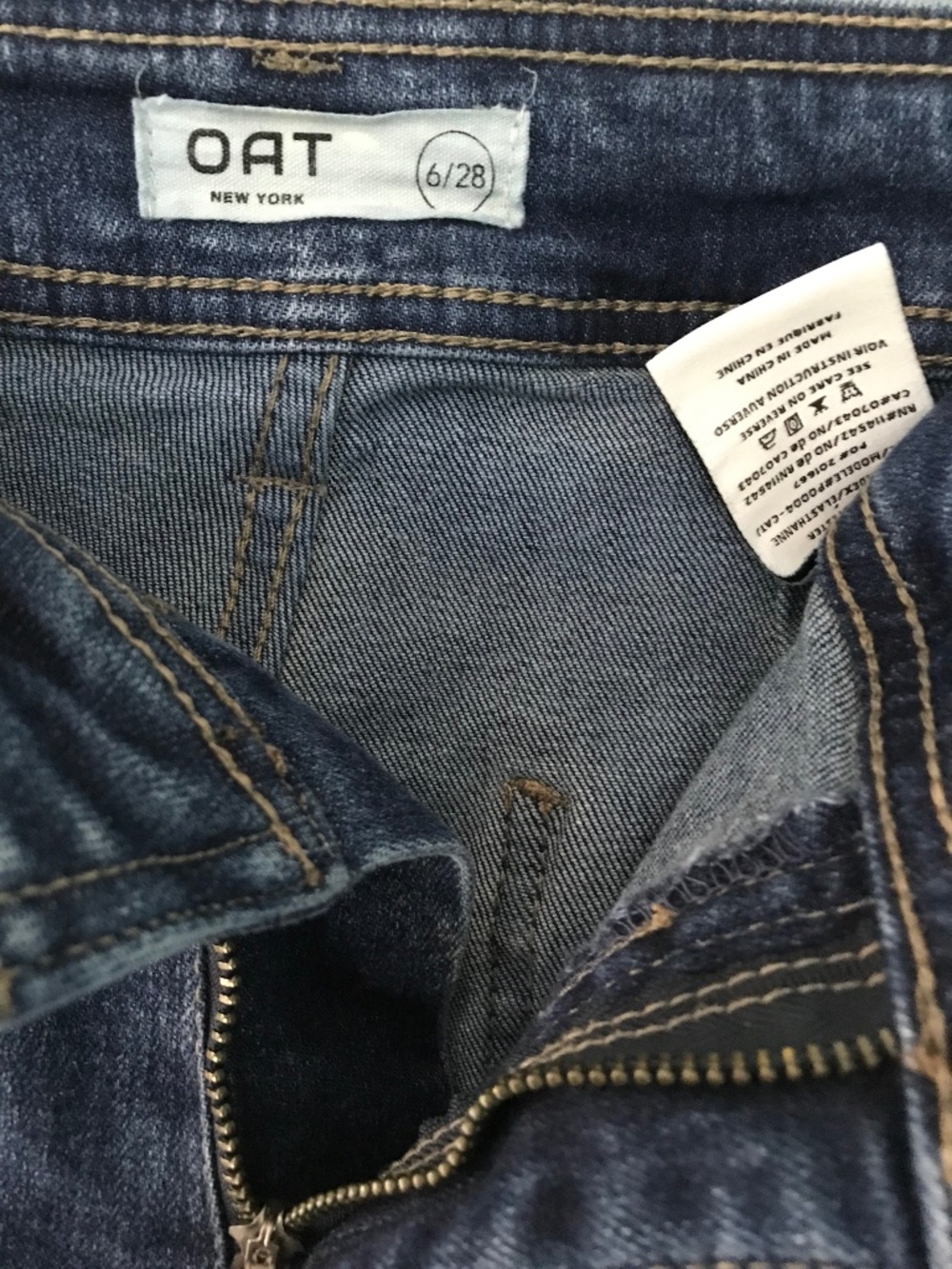 OAT  High Rise Jeans